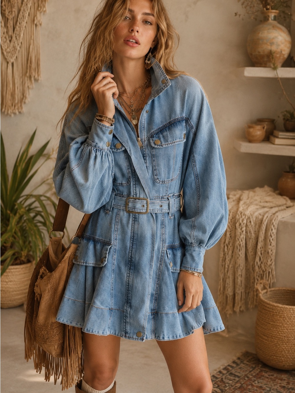 GALITA | Bal Harbour Denim Mini